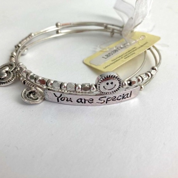 Envy You Are Special Stretch Charm Bracelets 3 pack - Picture 1 of 5